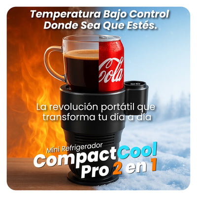 Mini Refrigerador Compact Cool Pro - 2 En 1