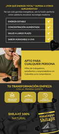 Shilajit Vital Gummies - Energía Ancestral en Cada Bocado